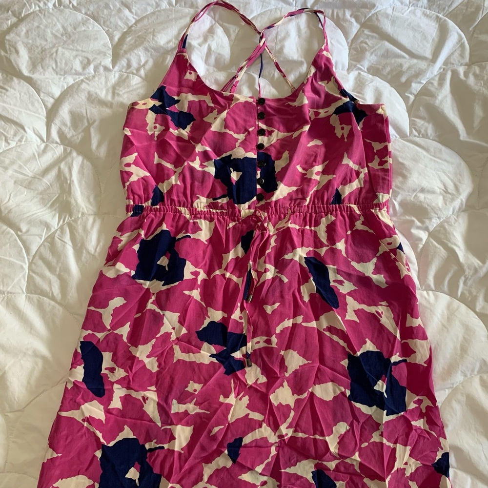 Yumi Kim Floral Pink Sink Mini Dress